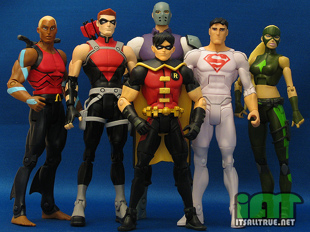 young justice 6 inch action figures