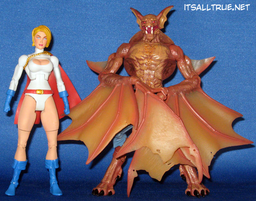 lego man bat. Power Girl and Man-Bat.