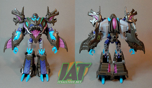 その他 Transformers Prime Sharkticon Megatron Transformers Prime Beast Hunters Voyager Class Sharkticon